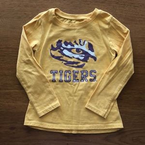 L/S LSU Toddler Girls Shirt